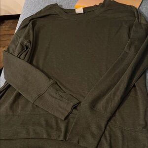 Avia Dark Green Long Sleeve Shirt